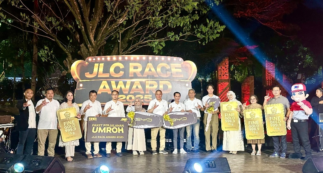 JNE Gelar JLC Race Award 2025, Apresiasi Pelanggan Setia di Seluruh Indonesia
