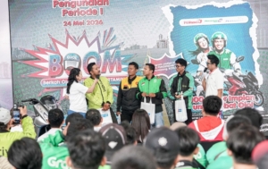 Pertamina Patra Niaga terus memperkuat hubungan dengan mitra ojek online melalui program loyalitas berbasis transaksi digital MyPertamina.