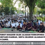 Ribuan Jamaah Padati Halaman Masjid Agung Ciamis untuk Shalat Idul Adha