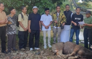 Golkar Kabupaten Tasikmalaya Perkuat Kepedulian Sosial lewat Kurban Iduladha
