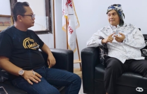 Dukungan Dicky Candra Tambah Semangat Tim Voli Kota Tasikmalaya