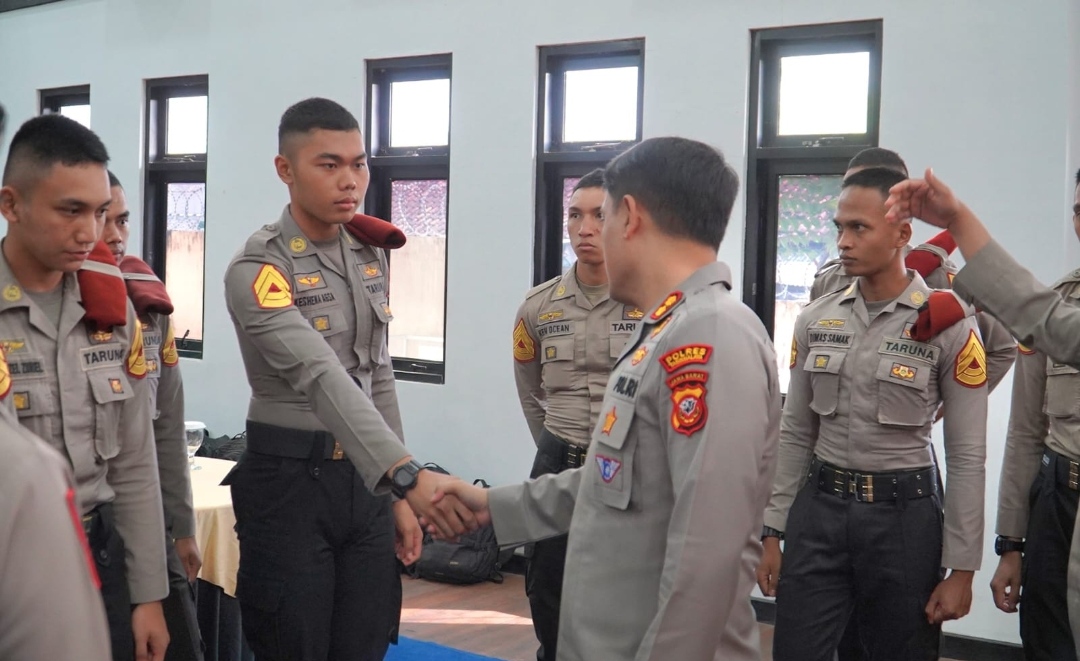 Polres Tasikmalaya Fasilitasi Latihan Kerja Taruna Akpol Batalyon Bhayangkara Dharma