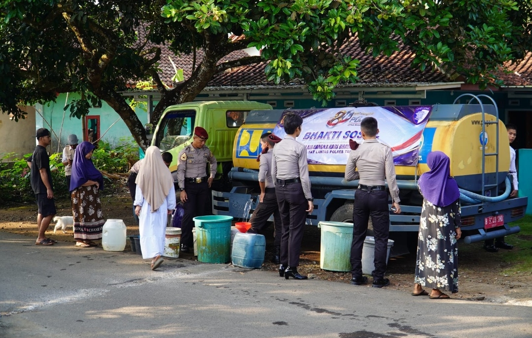 Sambut Hari Bhayangkara, Polres Tasikmalaya Hadirkan Bantuan Nyata bagi Warga