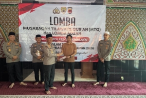 Lomba MTQ dan Adzan Warnai Rangkaian Hari Bhayangkara ke-80 di Polres Tasikmalaya