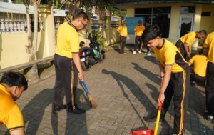 Wujud Kepedulian, Bakti Religi Sambut Hari Bhayangkara