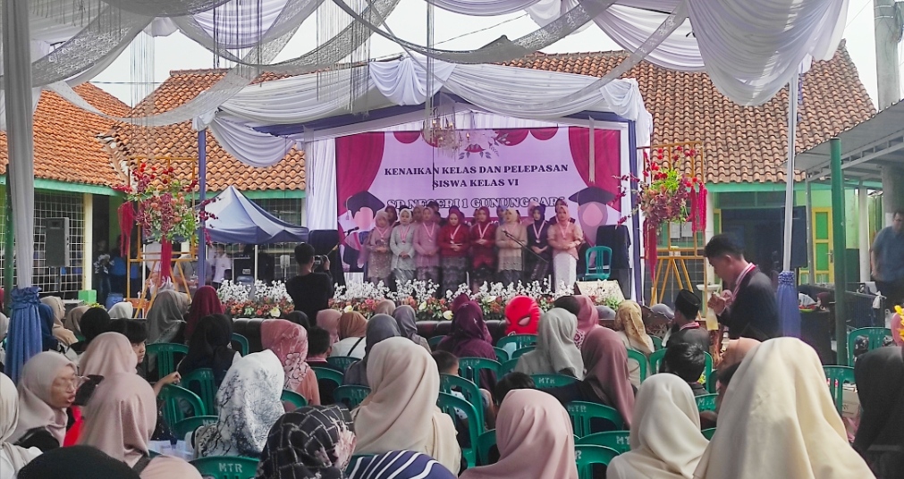 SDN 1 Gunungsari Lepas 55 Siswa Kelas VI, Tampilkan Kreativitas dan Raihan Prestasi