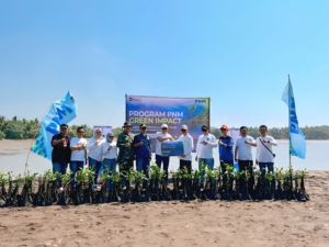 PNM Tanam 5.000 Mangrove di Pangandaran, Perkuat Ketahanan Pesisir dan Ekonomi Masyarakat