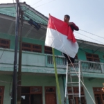 Viral Dulu, Cek Fakta Belakangan : Bendera Setengah Tiang di Tasikmalaya Ternyata Pemasangan Belum Rampung