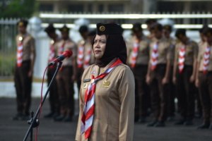 Kwarcab Kota Tasikmalaya Kenang Jasa Pahlawan Lewat Ziarah HUT Pramuka ke-65