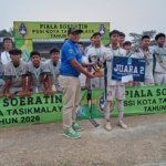 Piala Soeratin Kota Tasikmalaya Ditutup, Askot PSSI Bidik Prestasi di Tingkat Jabar