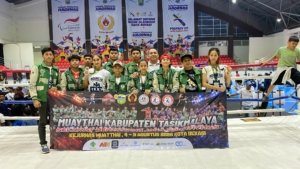 Atlet Muaythai Tasikmalaya Tampil Garang di Bekasi, Sabet 2 Emas dan 7 Medali Lainnya