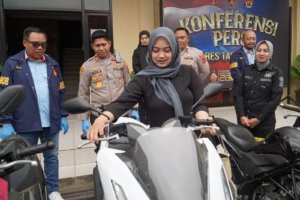 Polres Tasikmalaya Tangkap 3 Pelaku Curanmor, Motor Honda PCX Kembali ke Pemilik