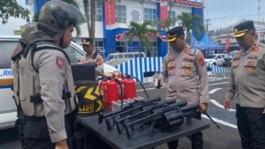 Pastikan Pelayanan Maksimal, Kapolres Tasikmalaya Periksa Kendaraan dan Peralatan Operasional