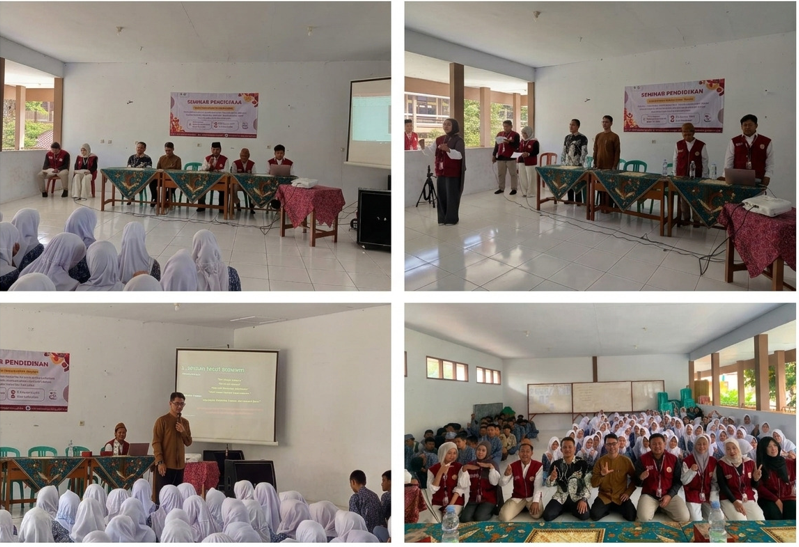 Seminar Pendidikan Mahasiswa KKN UNITAS Dorong Siswa Lanjut ke Perguruan Tinggi