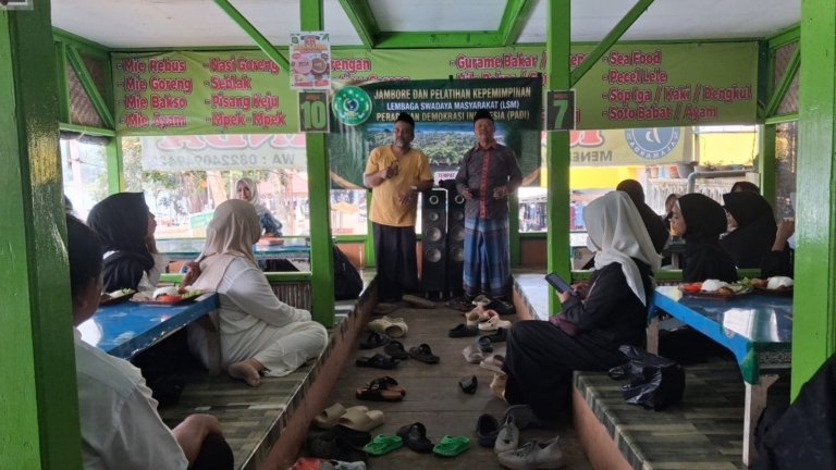 LSM PADI Gelar Jambore dan Pelatihan Kepemimpinan di Situ Panjalu, Perkuat Kekompakan Anggota