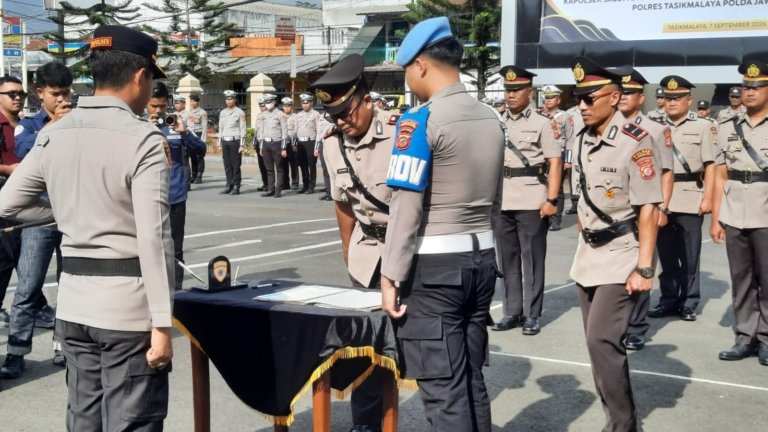 Kabag Ops Hingga Kasat Lantas Polres Tasikmalaya Berganti Dalam Rotasi Terbaru