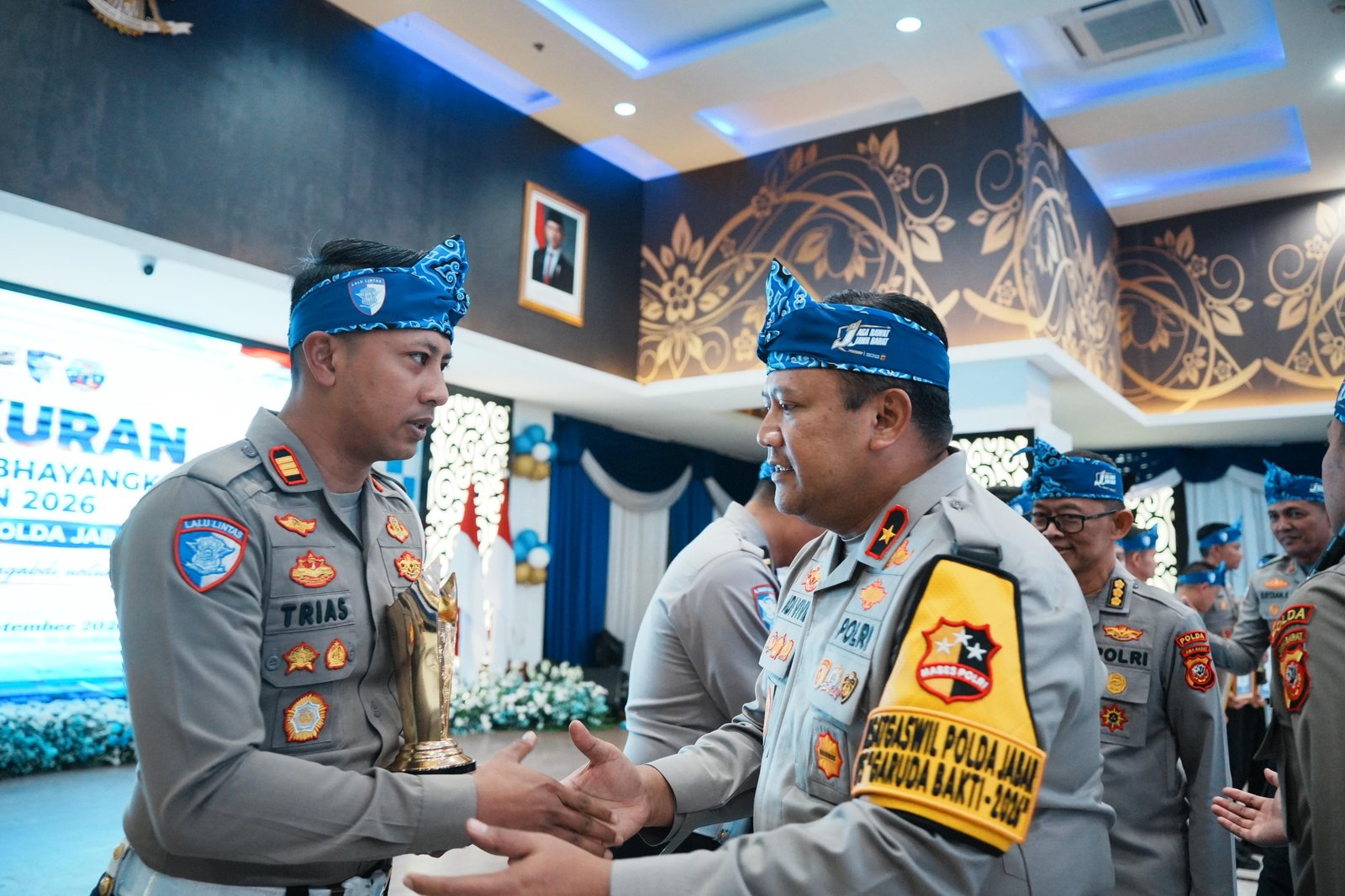 AKP Trias dan Aiptu Dodita Harumkan Nama Polres Tasikmalaya di Tingkat Polri