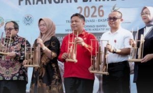 Dua Anggota DPRD Kota Tasikmalaya Hadiri Pembukaan Priangan Bamboo Fest 2026