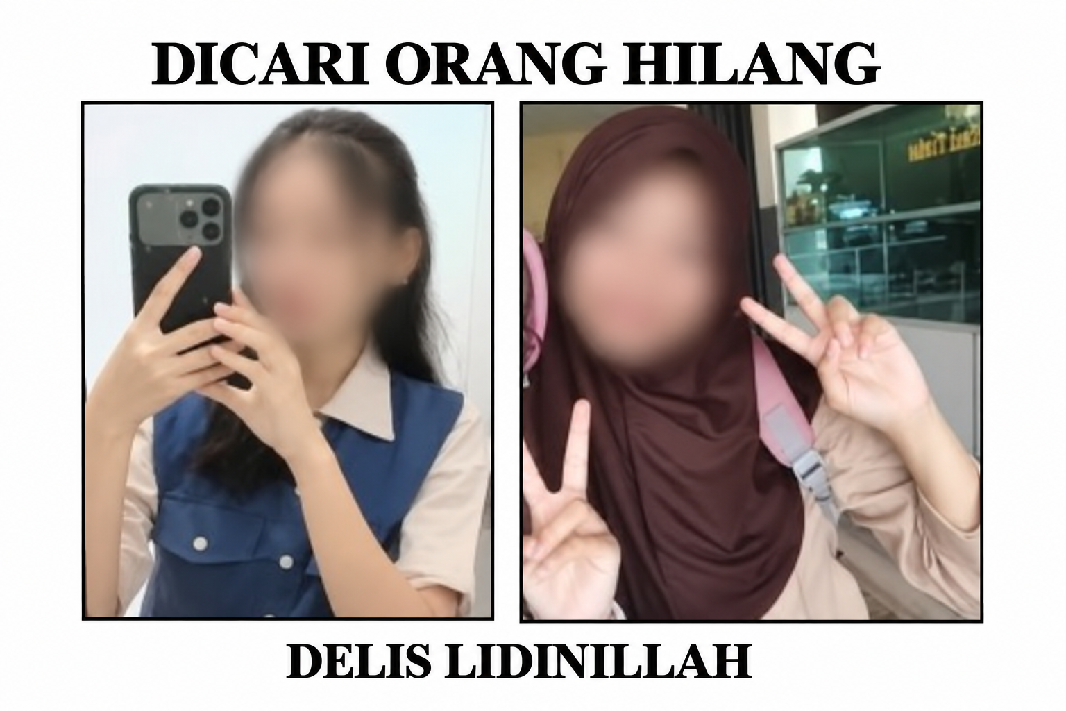 Enam Hari Hilang, Siswi SMK di Bantarkalong Tasikmalaya Masih Dicari