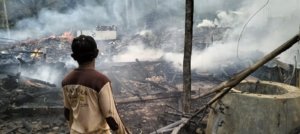 Kebakaran Hebat di Bojonggambir, 5 Keluarga Kehilangan Tempat Tinggal