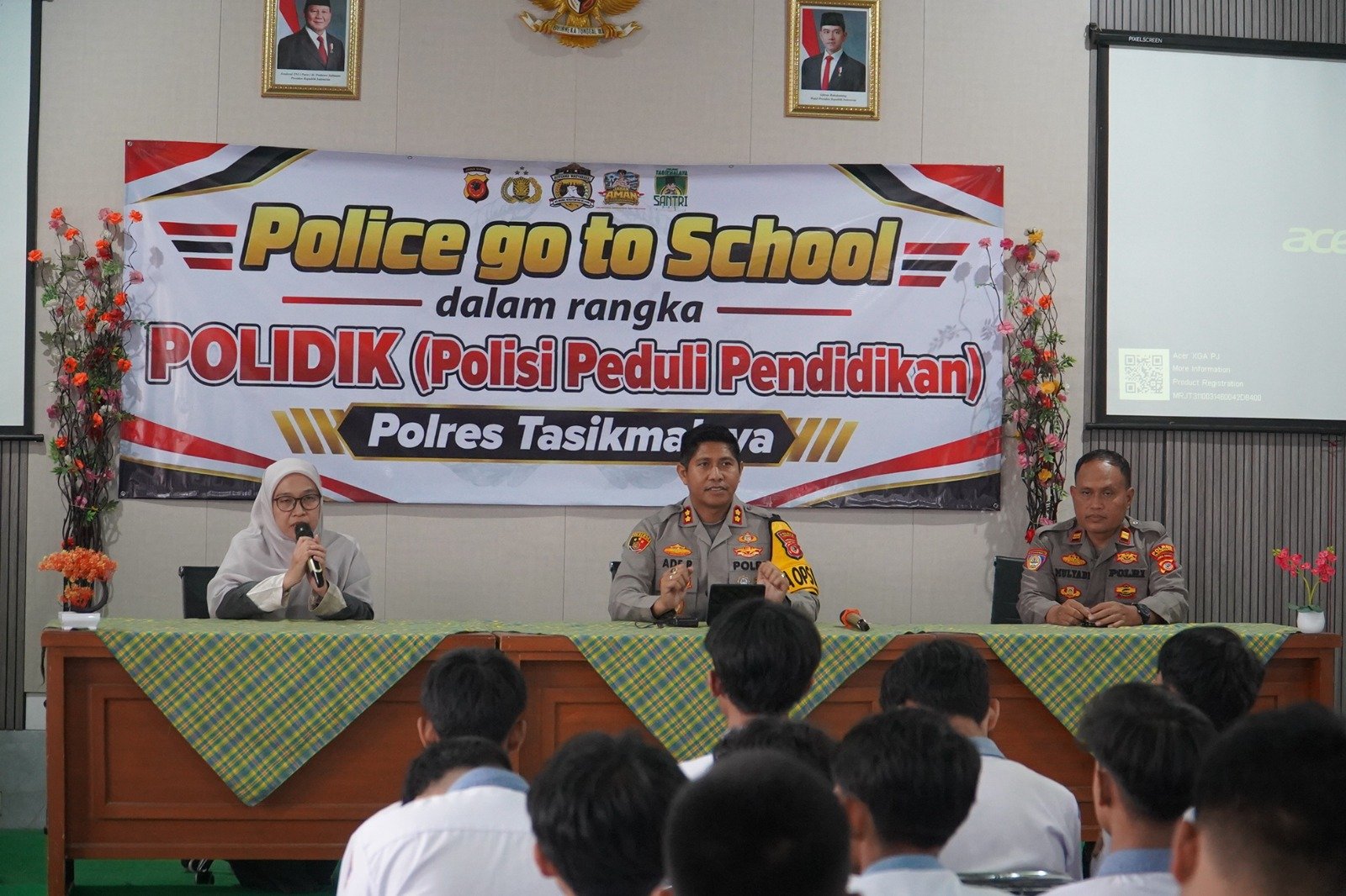 Police Go To School, Polres Tasikmalaya Perkuat Pendidikan Karakter Pelajar