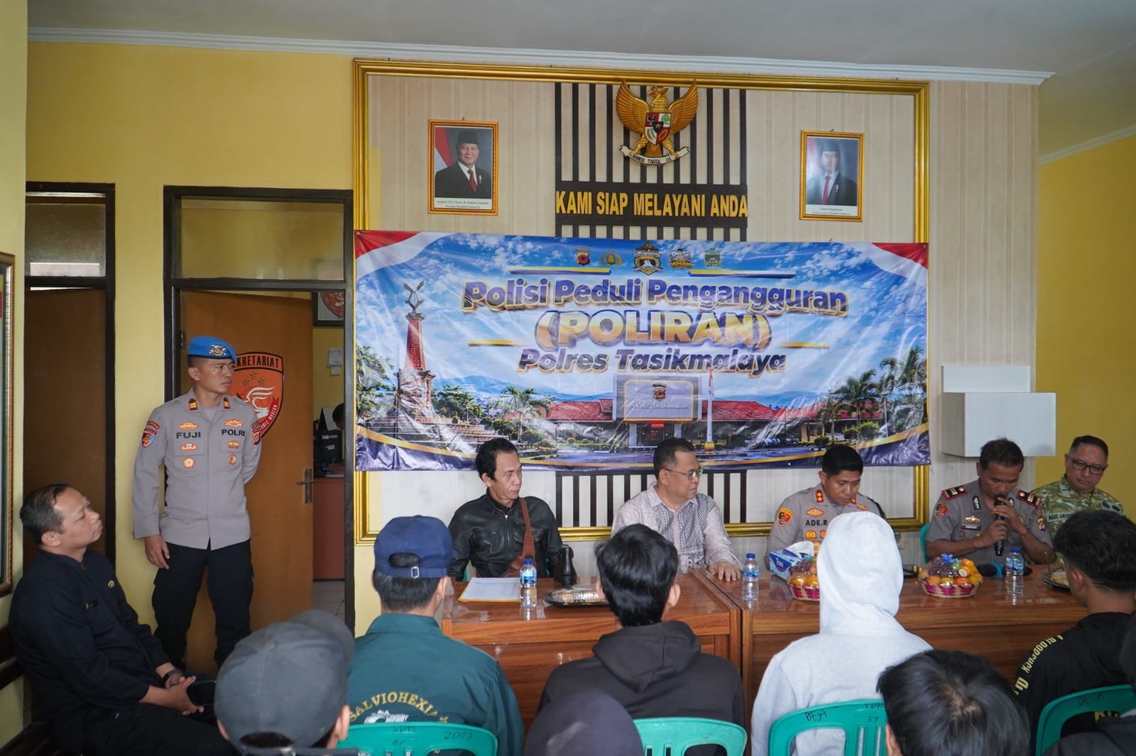 Program POLIRAN Polres Tasikmalaya, Warga Sodonghilir Dapat Akses Pelatihan Kerja