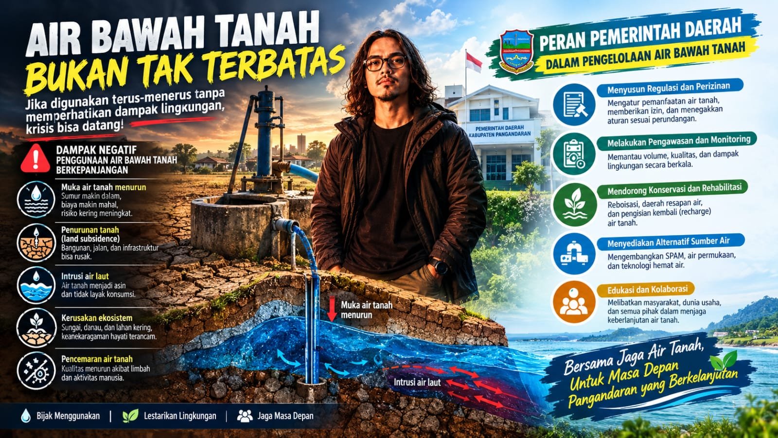 Air Tanah Bukan Sumber Daya Yang Tak Terbatas : Bahaya Eksploitasi Berlebihan Dan Solusi Pengelolaannya